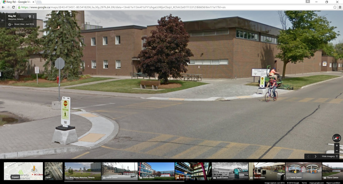 Google street view of me riding my cool fixie.